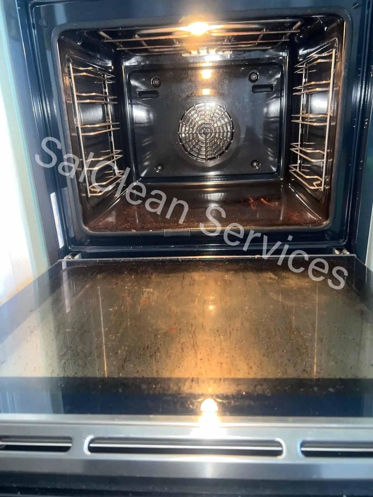 Oven Deep Clean - Before